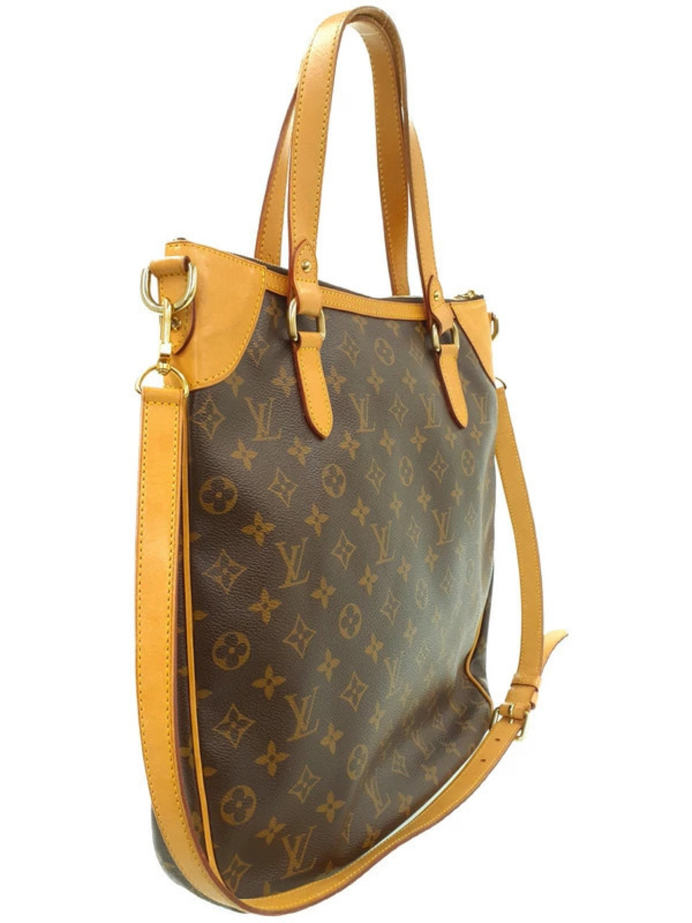 Louis Vuitton Monogram Odeon Bag Brown